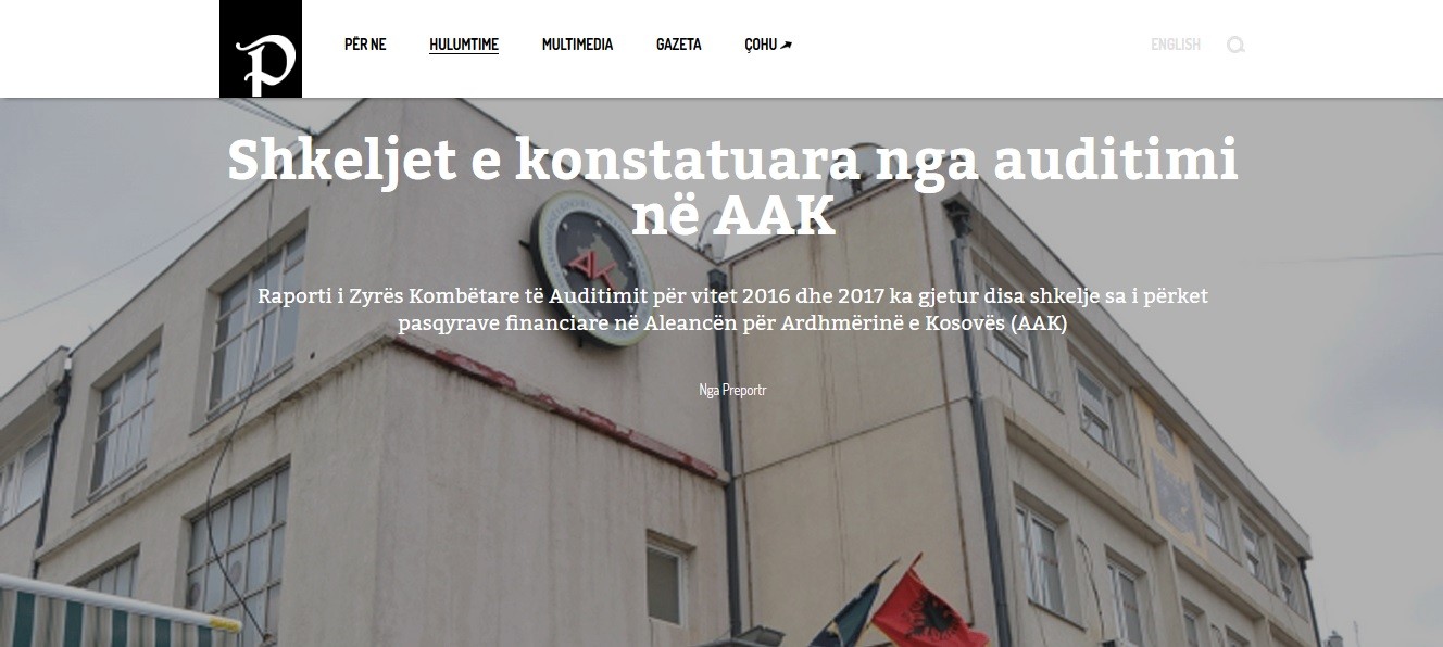 AAK me 1 llogari kryesor bankare dhe me 27 nënllogari në kundërshtim me ligjin