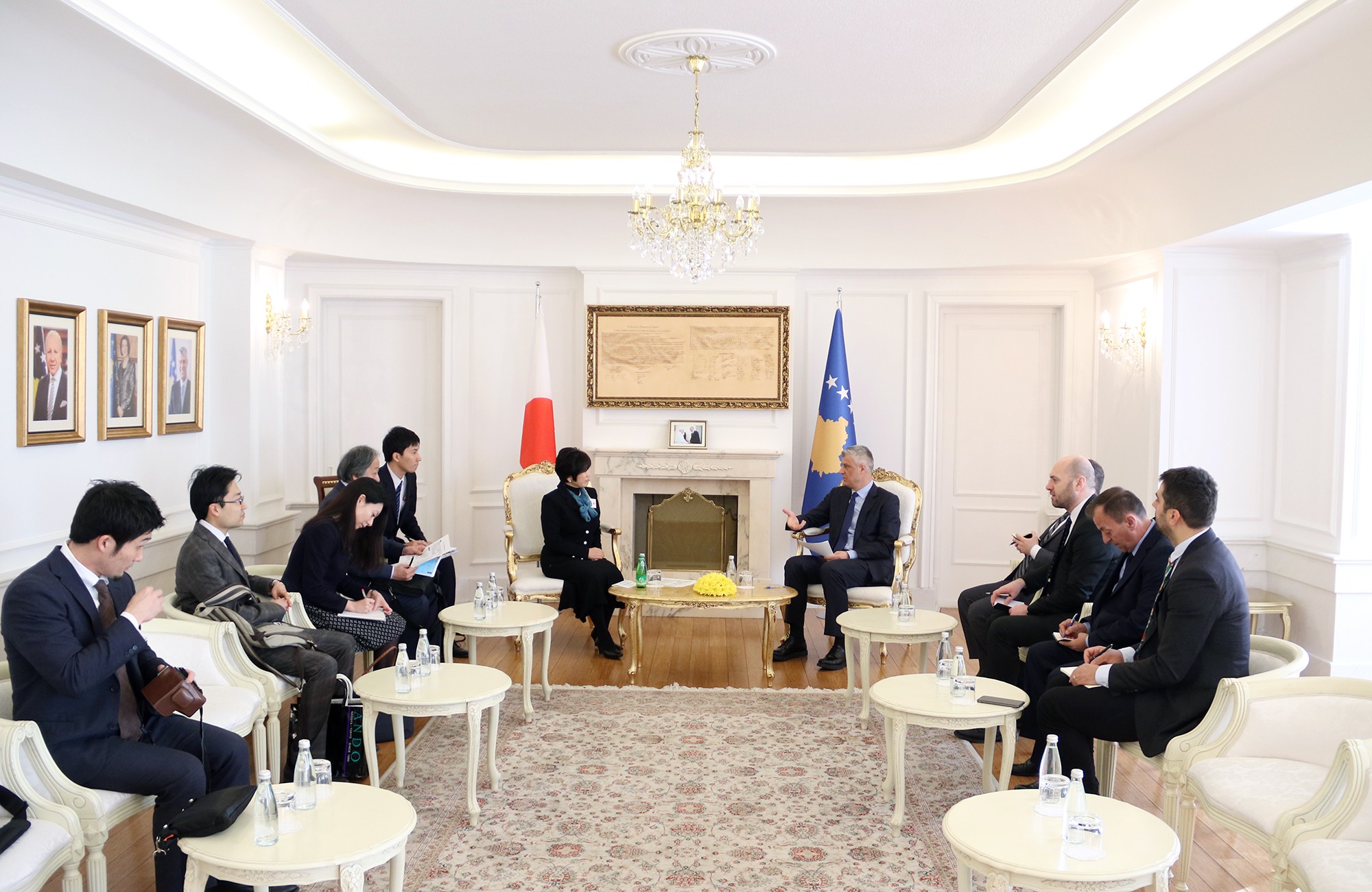 Presidenti Thaçi mirëpretë hapjen e ambasadës japoneze në Prishtinë