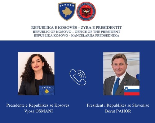 Presidenti Pahor e ftoi Presidenten Osmani në Samitin e Procesit të Brdo-Brijunit