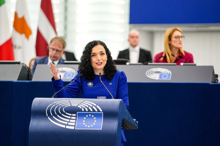 Intonohet himni i Kosovës në Parlamentin Evropian