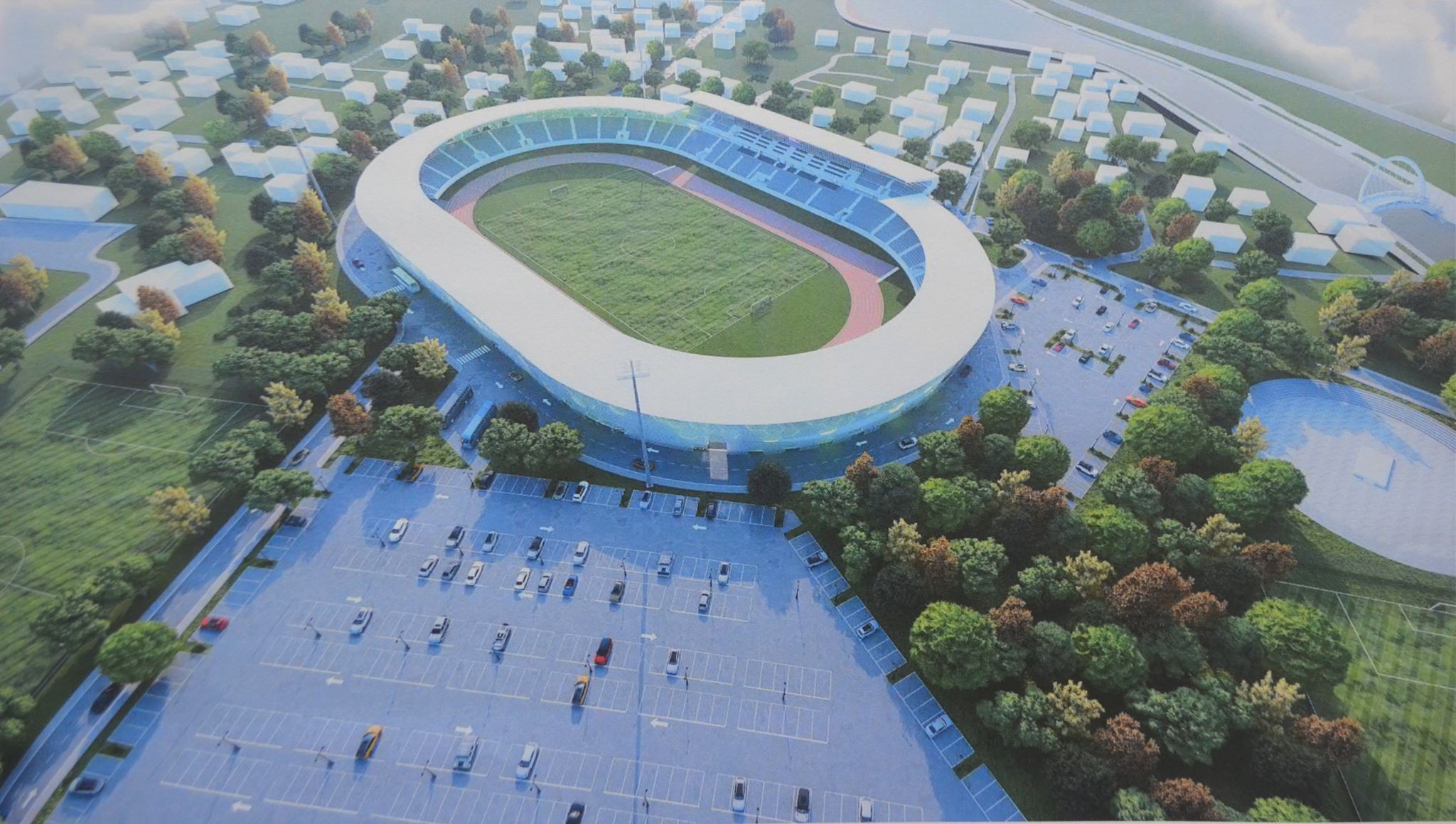 Prezantohet projekti mbi 12 milionë euro për renovimin e stadiumit e Mitrovicës