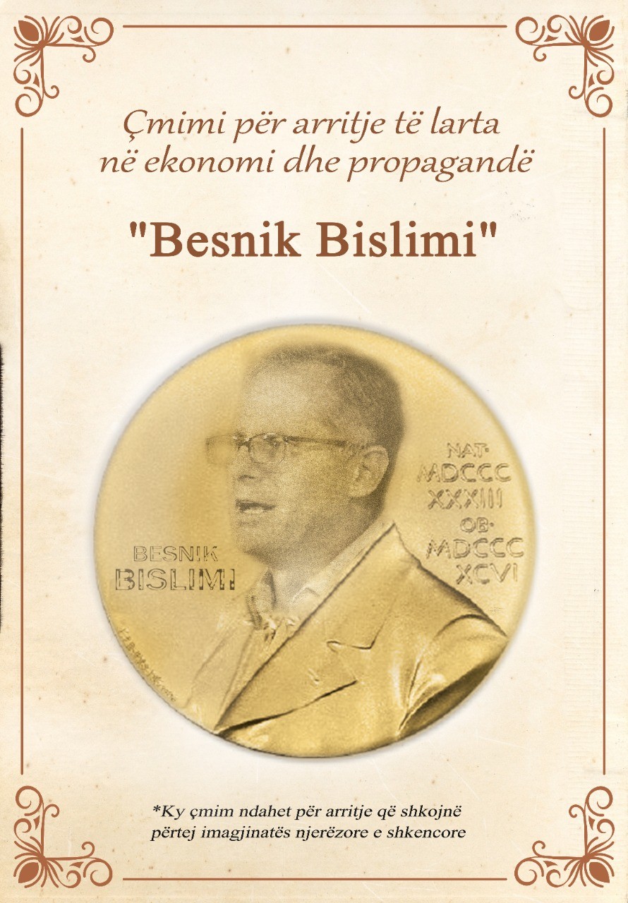 PSD i ofron 'çmimin Nobel për ekonomi' ministrit, Besnik Bislimi