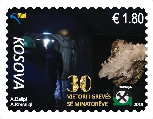 Posta lanson pullën postare “30 Vjetori i Grevës së Minatorëve”