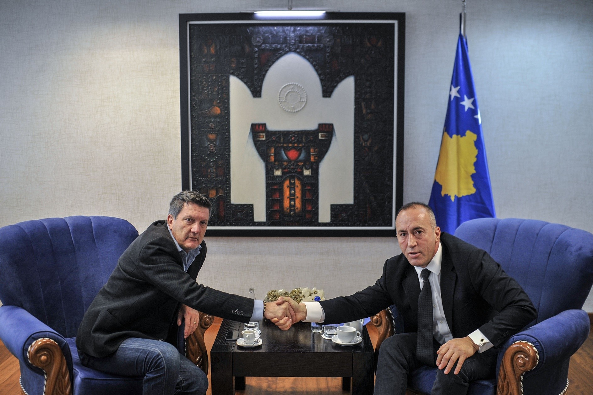 Haradinaj e Zeka bisedojnë rreth ligjit për RTK-në