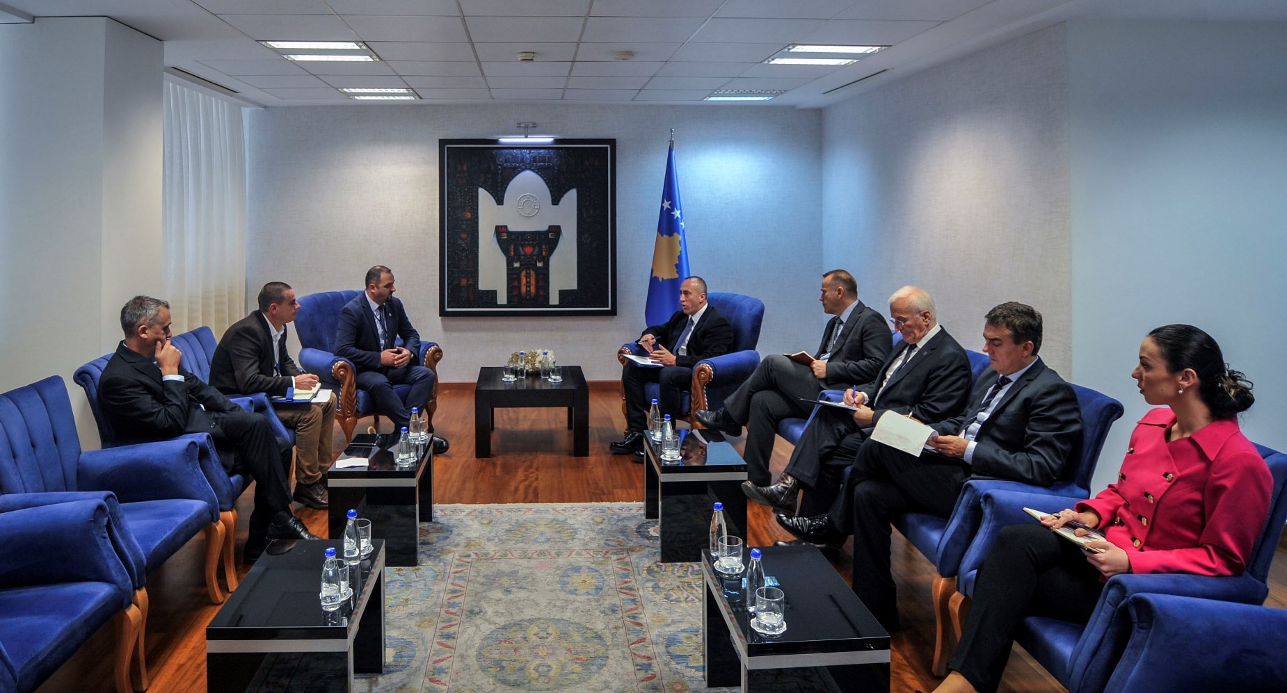 Haradinaj u ofron përkrahje sindikalistëve te SBASHK-ut, PTK-së dhe KEK-ut