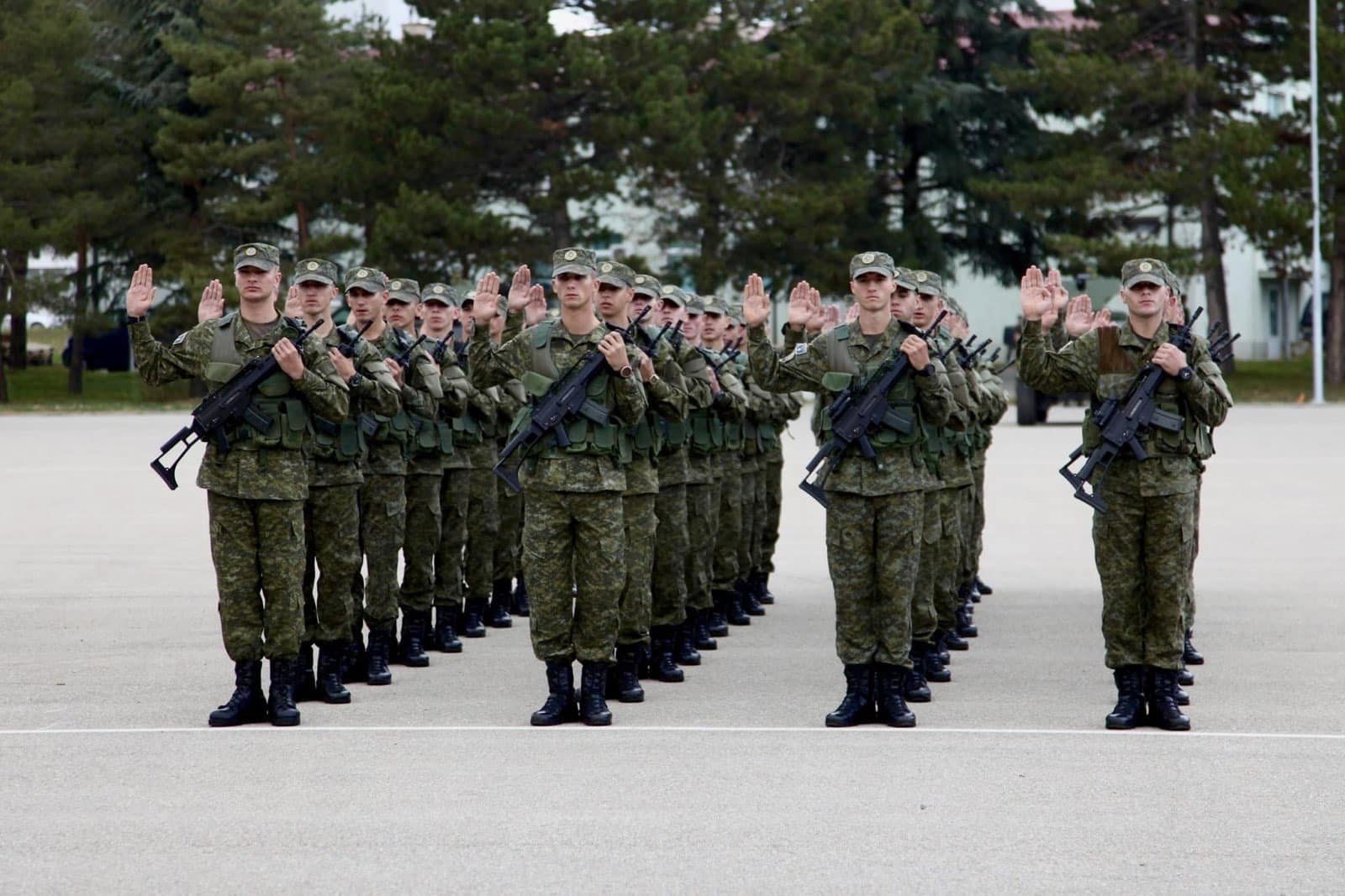 Mbahet ceremonia e betimit të rekrutëve të rinj të FSK-së