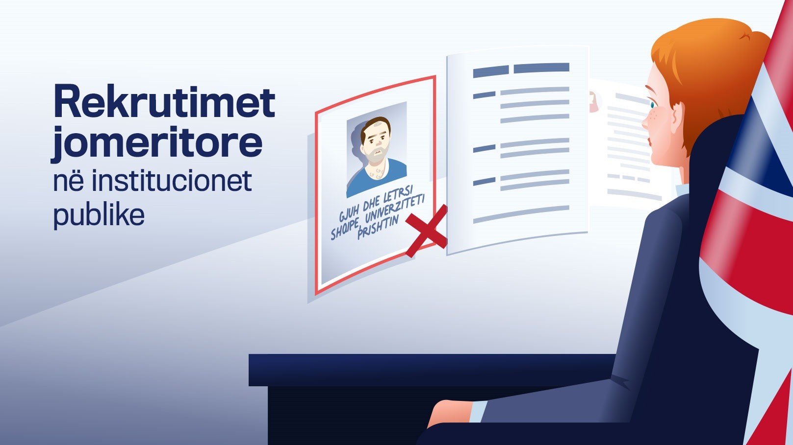 Institucionet e Kosovës me rekrutime jomeritore  