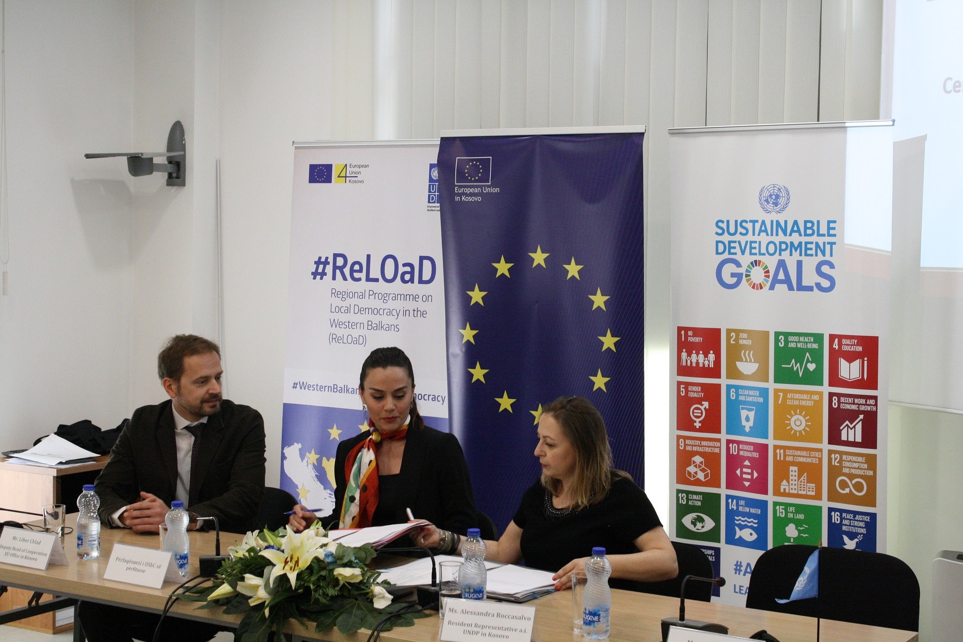 BE dhe UNDP dorëzuan grante për komunitetet lokale në Istog, Lipjan dhe Viti