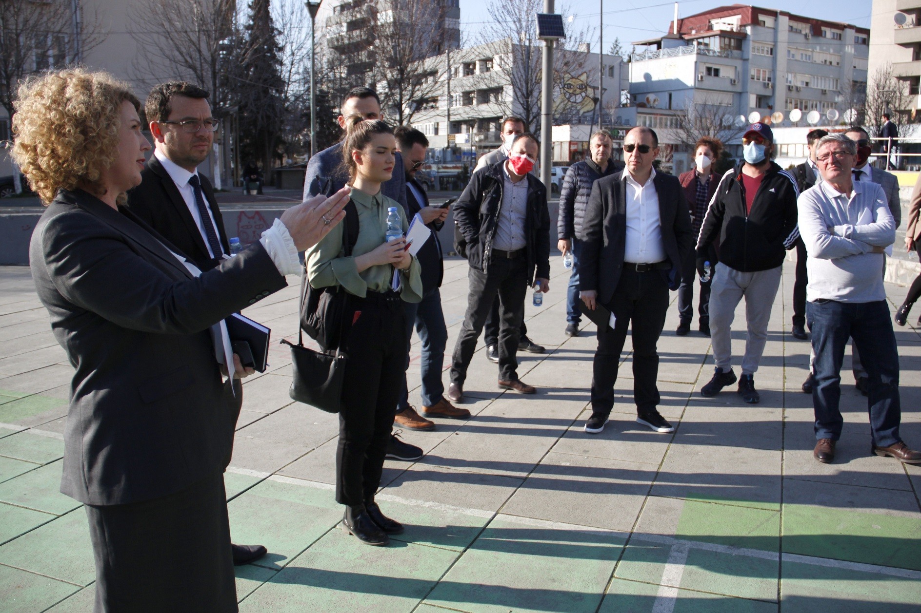 Ministrja Hajdari iu premtoi bashkëpunim  dhe përkrahje bizneseve