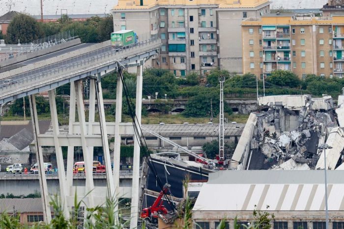 Italia shpall gjendjen e jashtëzakonshme pas rrëzimit të urës