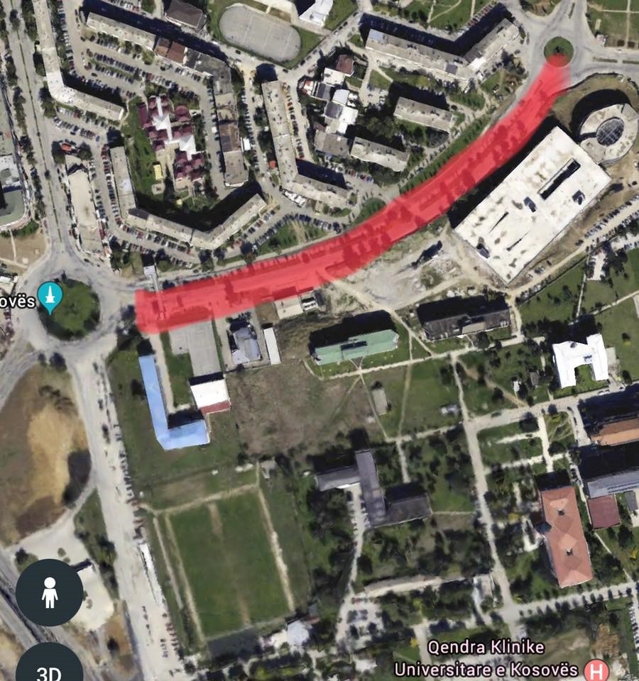 Komuna e Prishtinës rregullon rrugën “Fehmi Lladrovci”