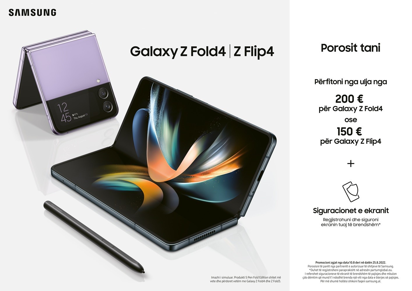 Prezantohen Samsung Galaxy Z Flip4 dhe Galaxy Z Fold4