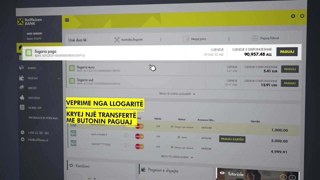 Pandemia ndikoi në rritje të shërbimeve bankare online