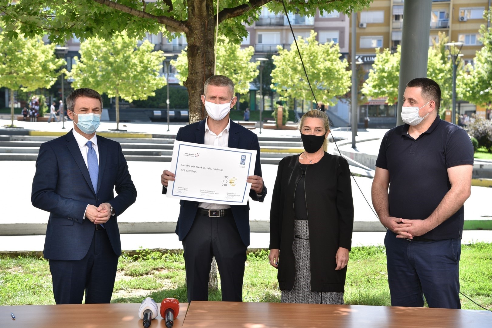 MPMS e UNDP mbështesin mbi 2.000 familje me kuponë për furnizim me ushqim