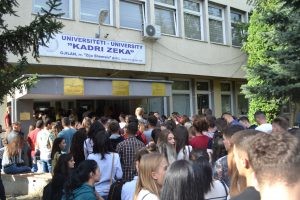 Në Universitetit e Gjilanit mbahet provimi pranues për studentë të rinj