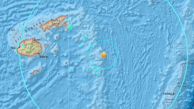 Tërmeti prej 8.2 ballë godet Republiken e Fiji-t