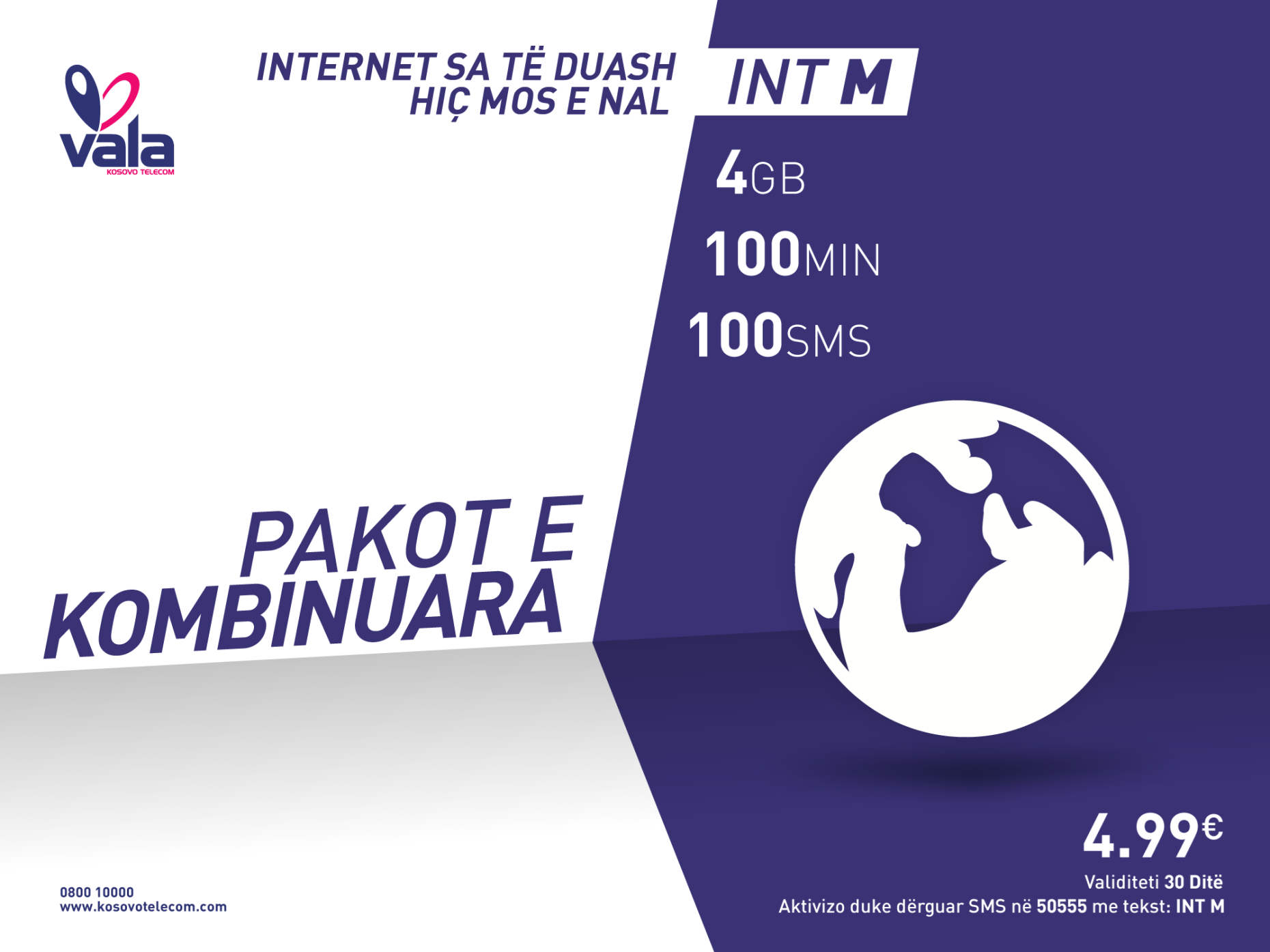 Vala me 5 superprodukte të kombinuara