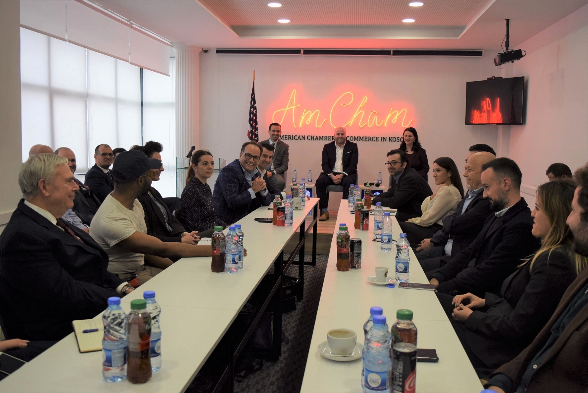 Bizneset amerikane diskutojnë mundësitë e bashkëpunimit me bizneset kosovare