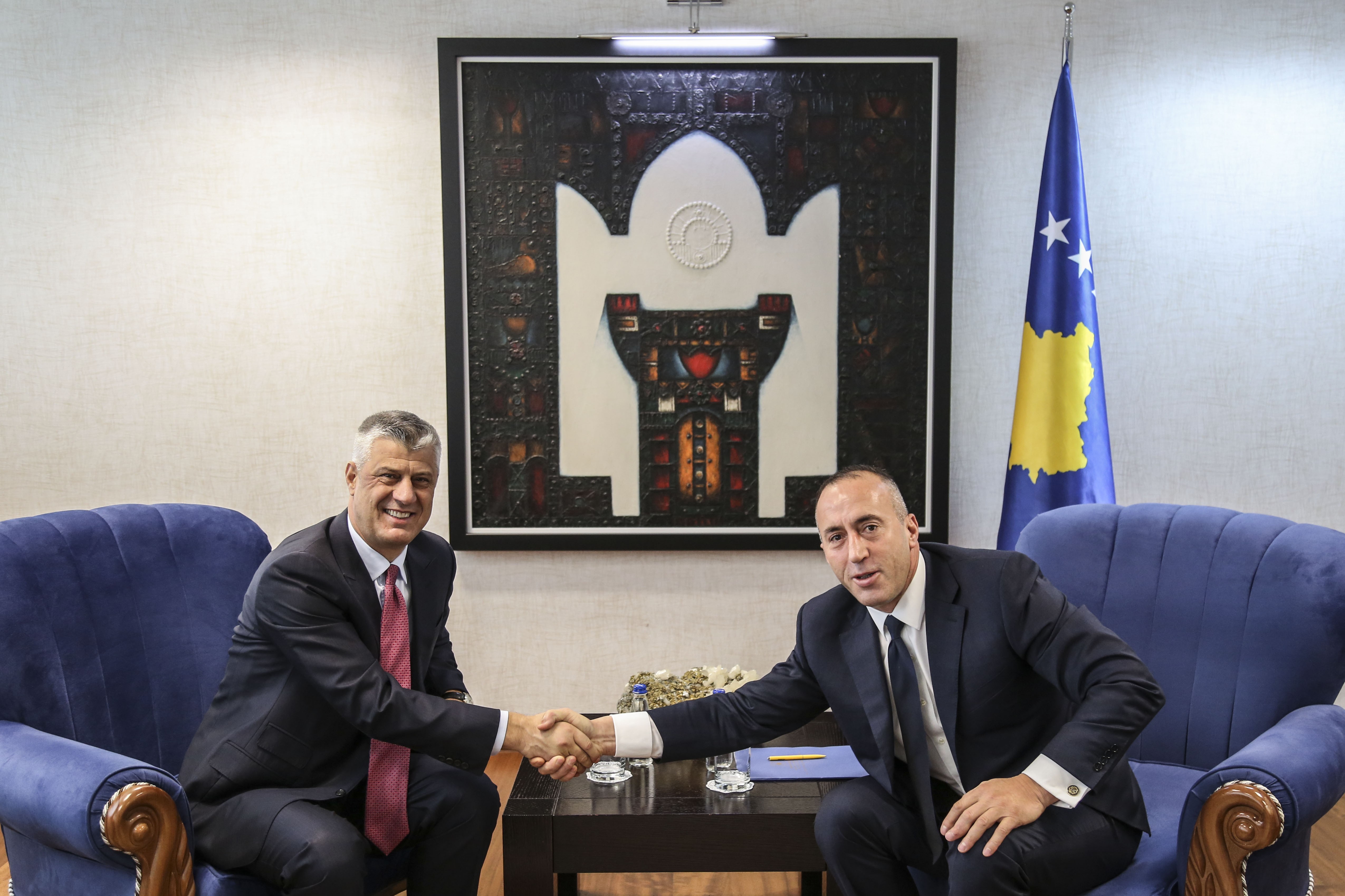 Thaçi dhe Haradinaj pajtohen për koordinimin e veprimeve të përbashkëta