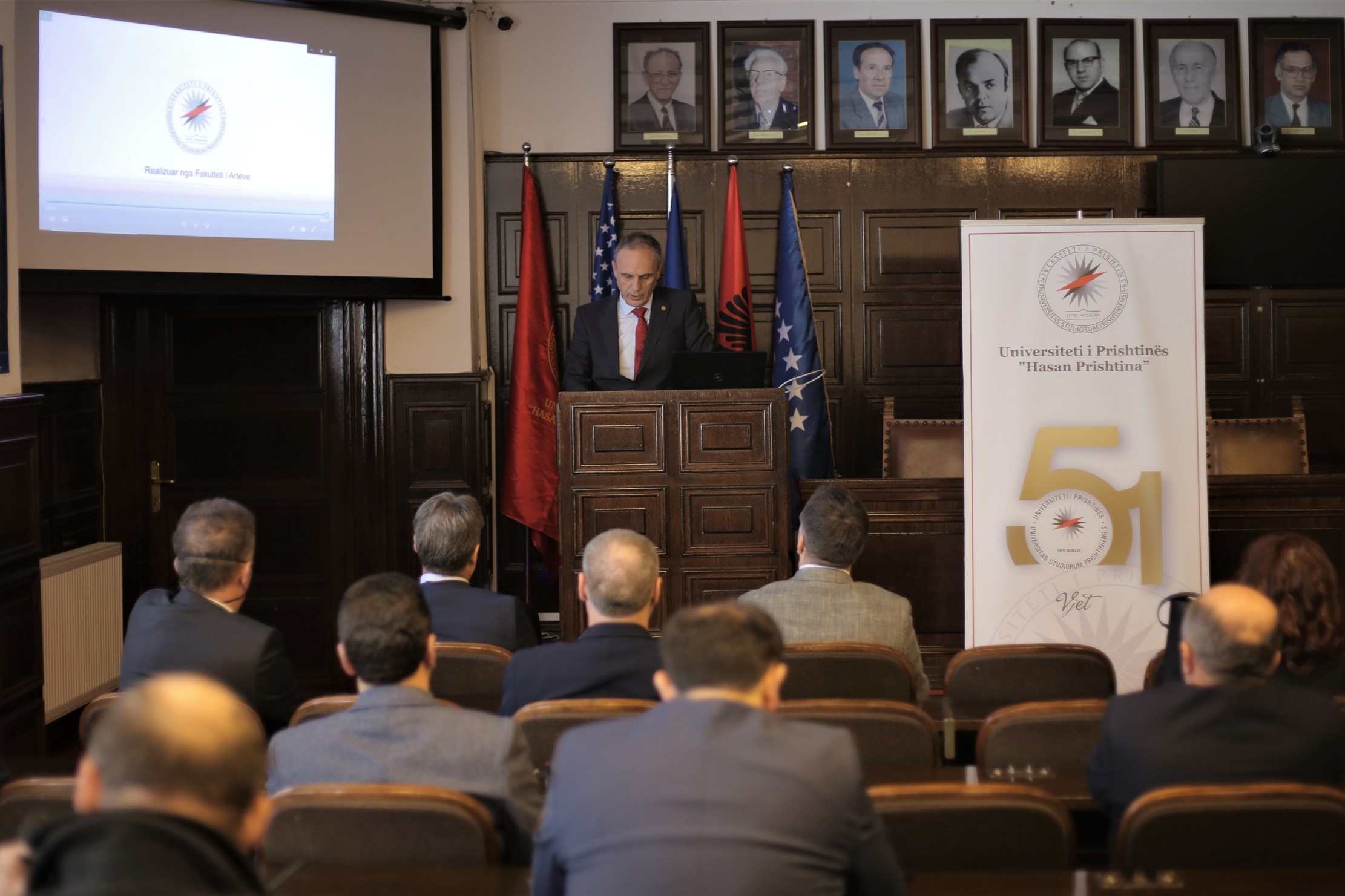 Universiteti i Prishtinës feston 51-vjetorin e themelimit  