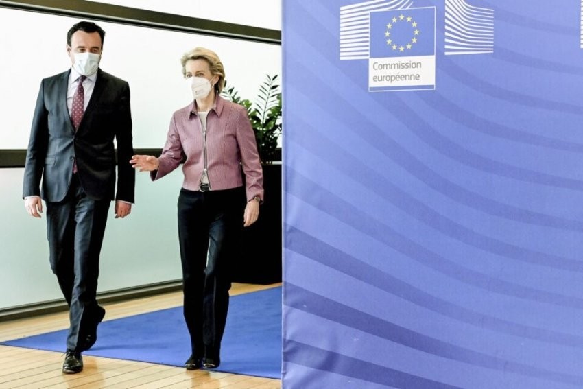 Presidentja e Komisionit Evropian, Ursula von der Leyen viziton Kosovën
