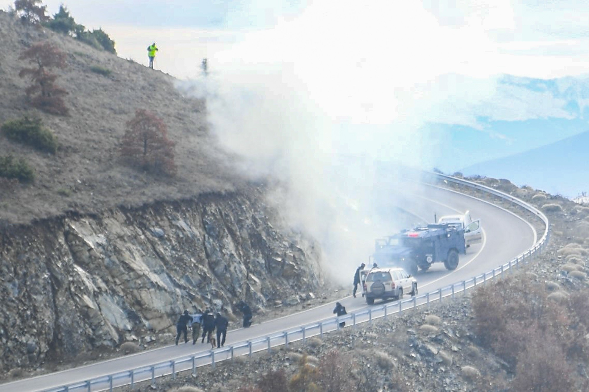 Policia e Kosovës dhe e Maqedonisë mbajnë një ushtrim të përbashkët