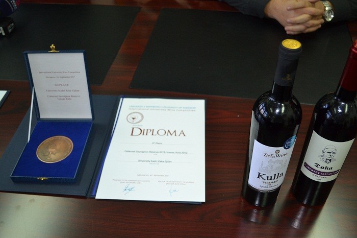 UKZ u jep medalje fituesve të garës ndërkombëtare të verërave   