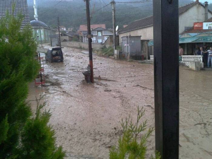 Vërshime në fshtrat e Prishtinës  