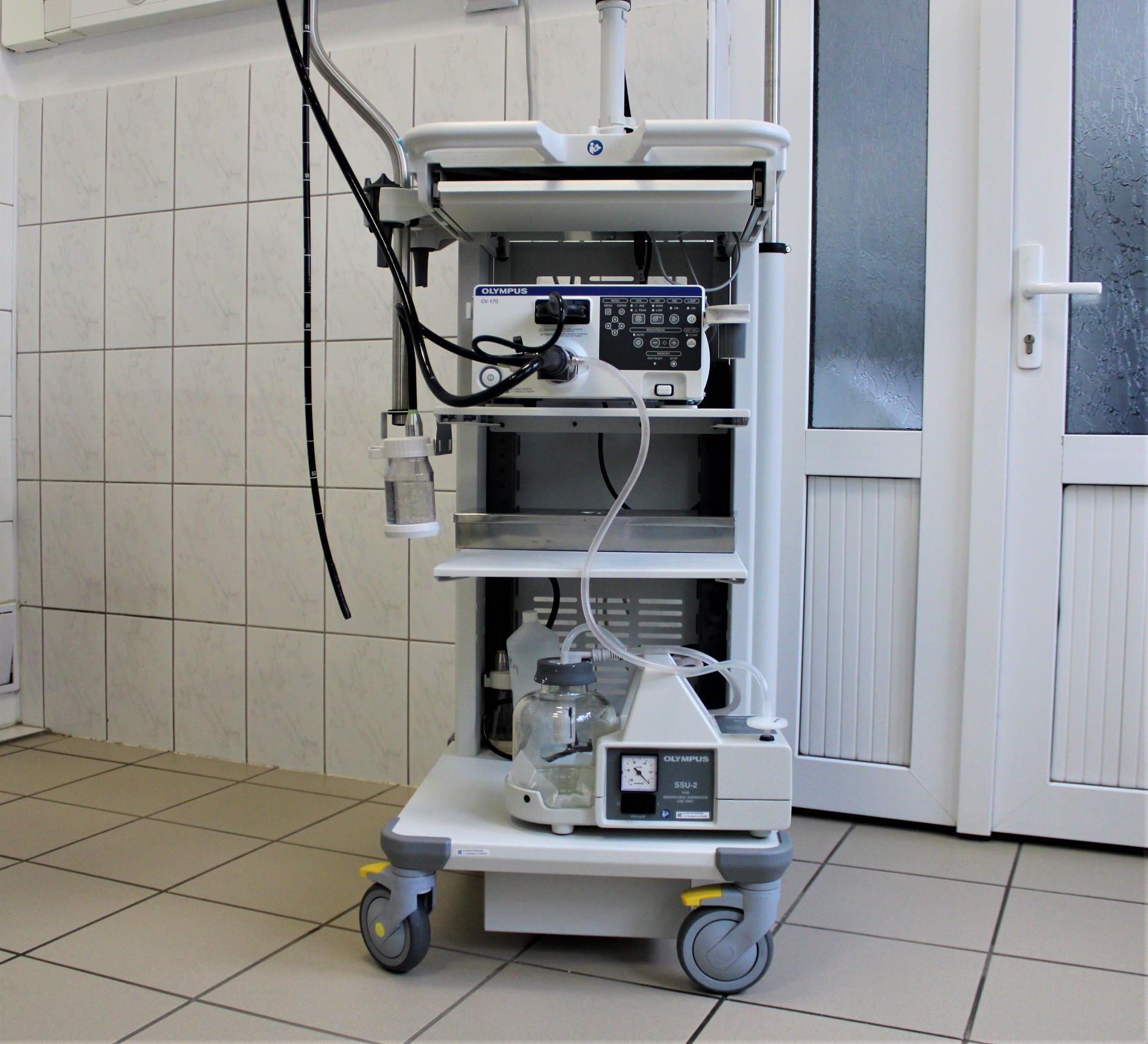Klinika e Gastroenterologjisë pajiset me Videogastroskop dhe Videokolonoskop të ri