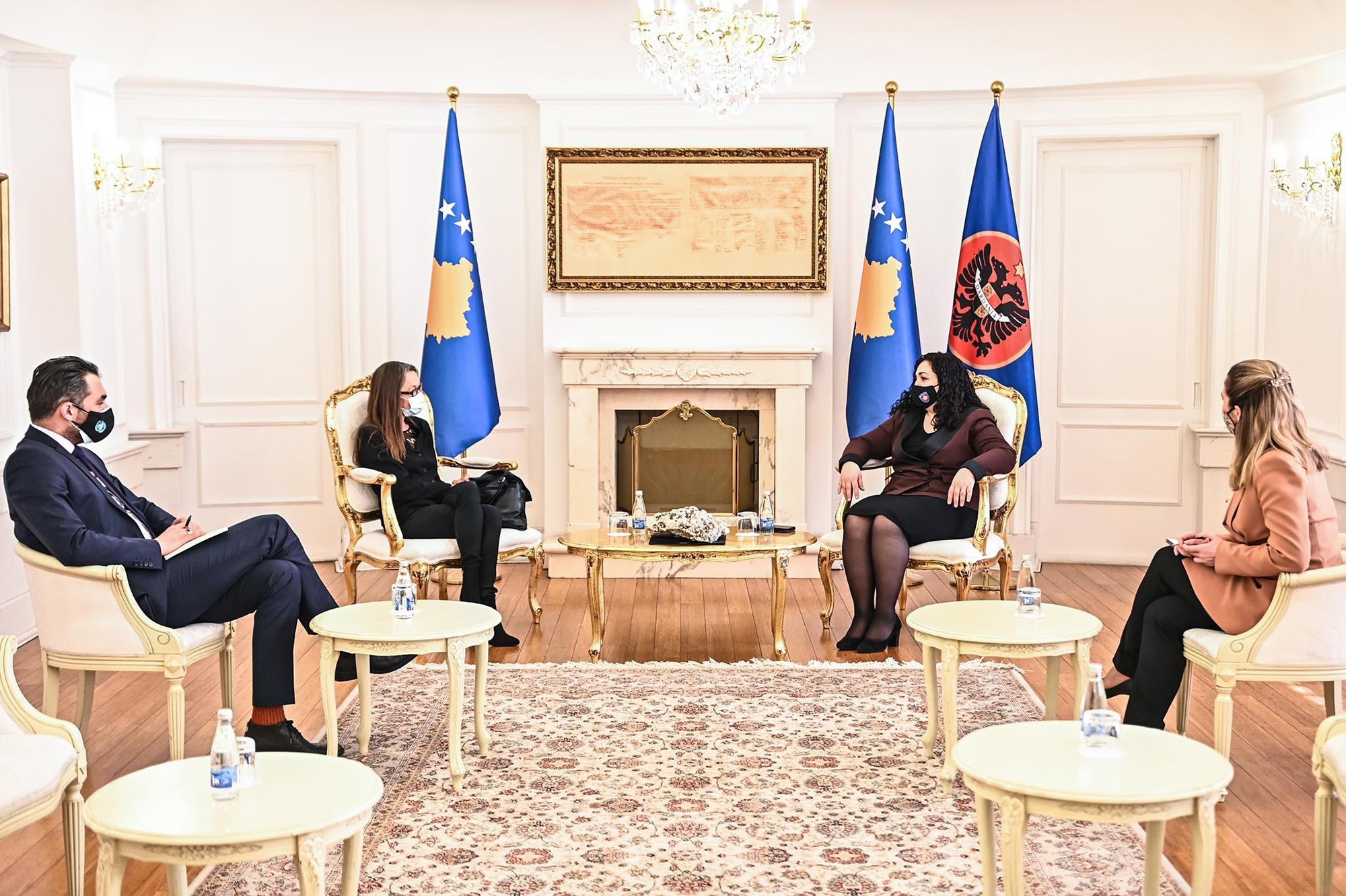 Presidentja Osmani priti në takim Koordinatoren e ë OKB-së, Ulrika Richardson