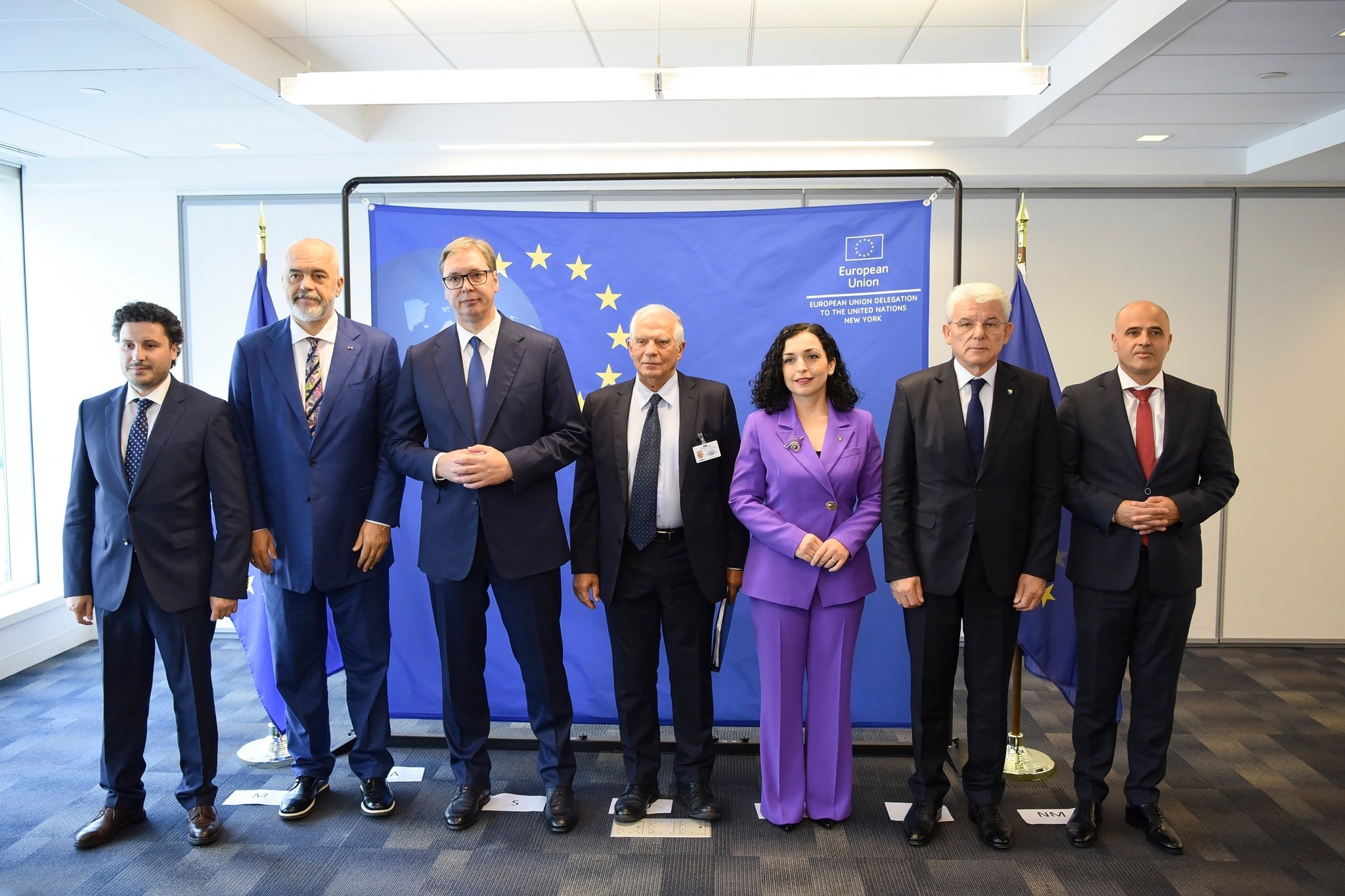 Presidentja Osmani në drekën tradicionale me krerët e Ballkanit Perëndimor
