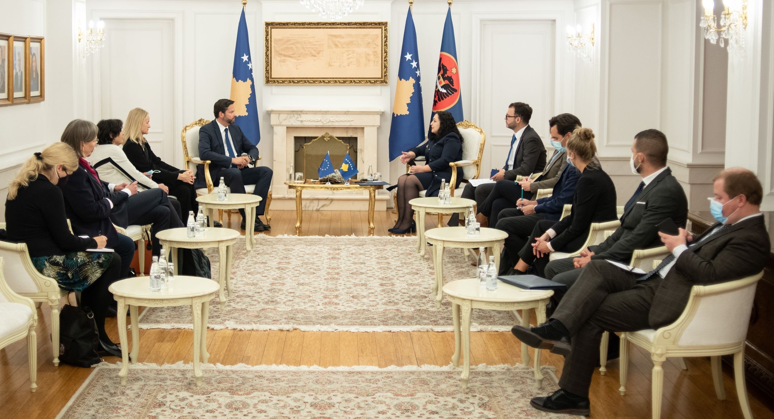Presidentja Osmani vlerësoi mbarëvajtjen e zgjedhjeve lokale