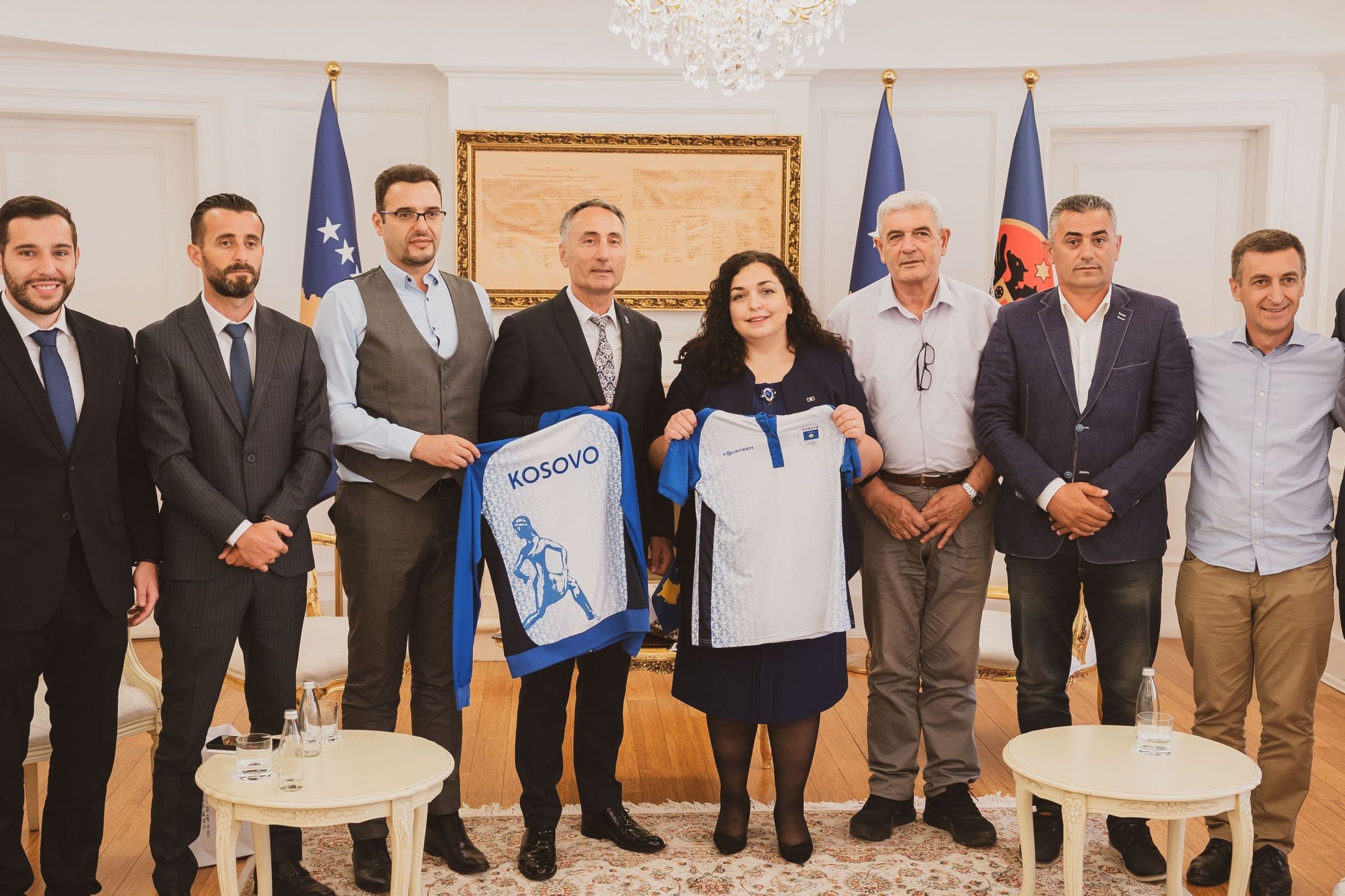 Presidentja Osmani priti drejtuesit e Komitetit Olimpik të Kosovës