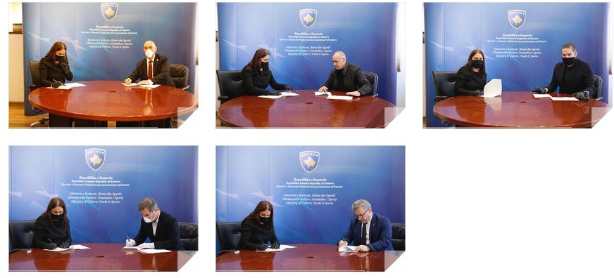 Dumoshi nënshkroi memorandume me KOK dhe katër federata sportive