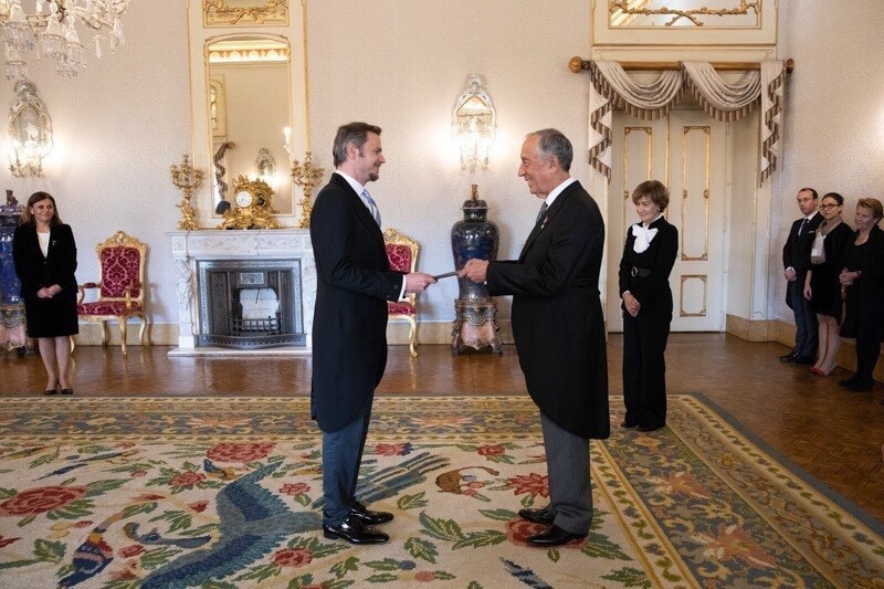 Kosova me Ambasadë në Portugali, Ambasadori Kryeziu i dorëzon kredencialet