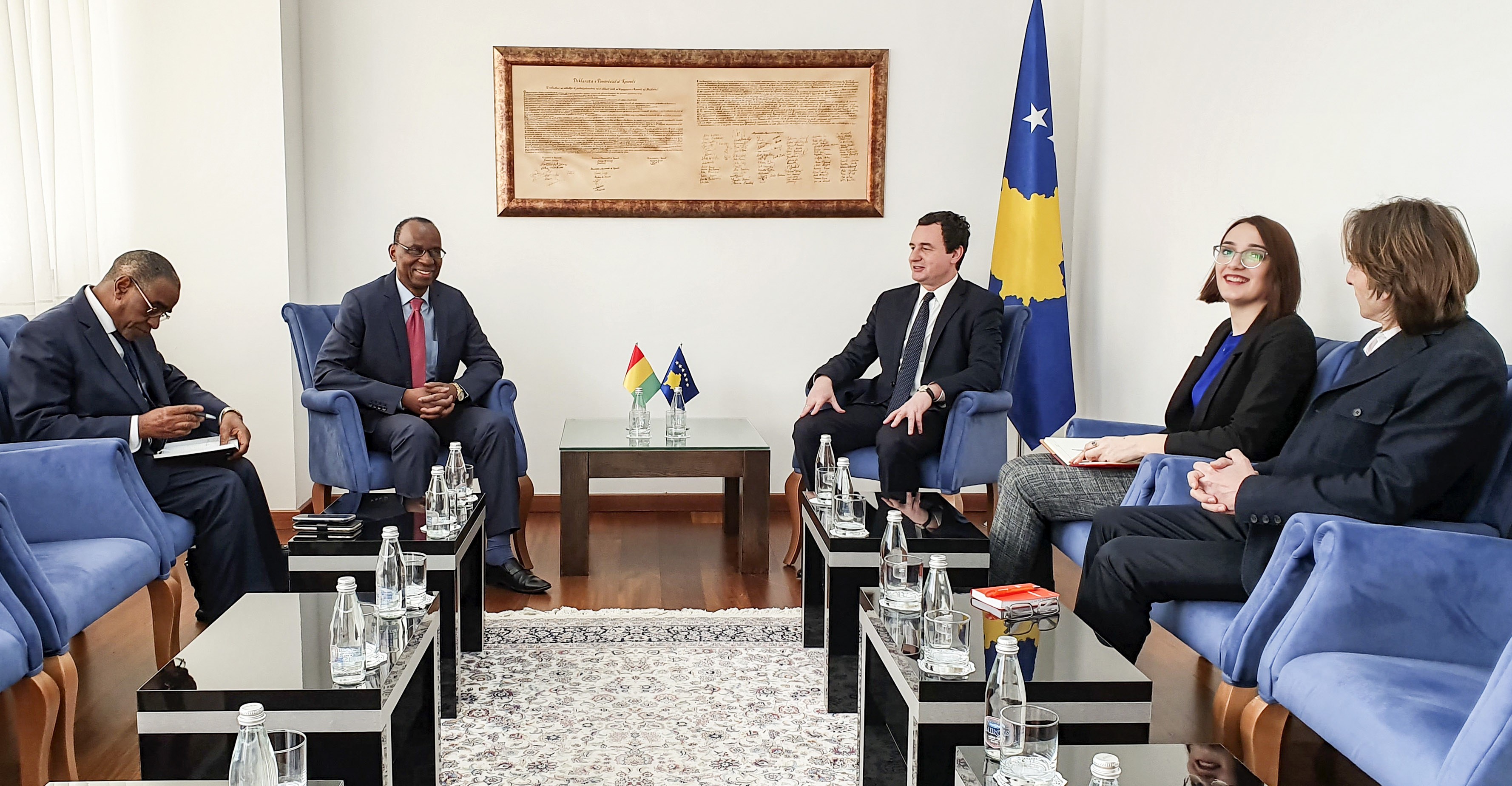 Republika e Guineas dhe Kosova në marrëdhënie të mira bashkëpunimi